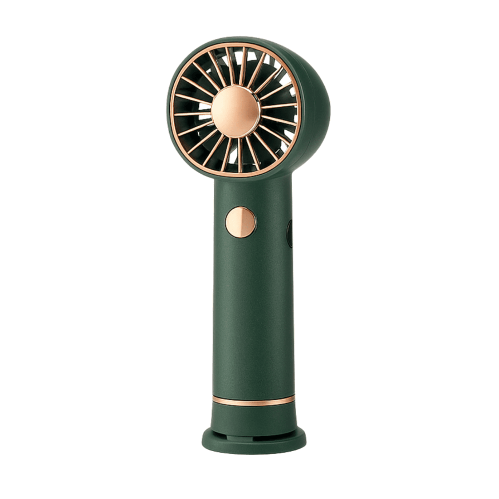 Ventilador Portátil Hurricane Recargable USB con Soporte y 3 Velocidades-2
