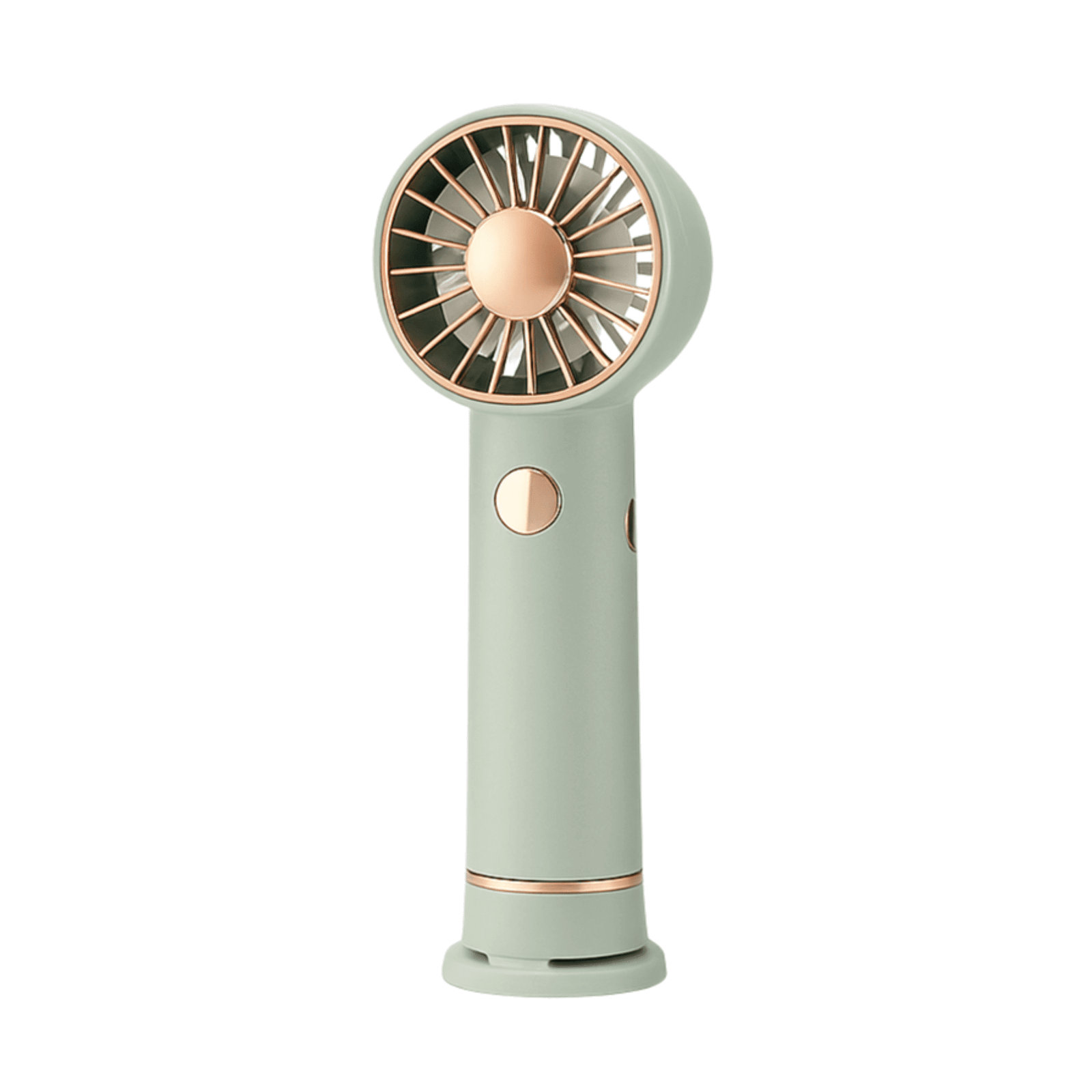 Ventilador Portátil Hurricane Recargable USB con Soporte y 3 Velocidades-3