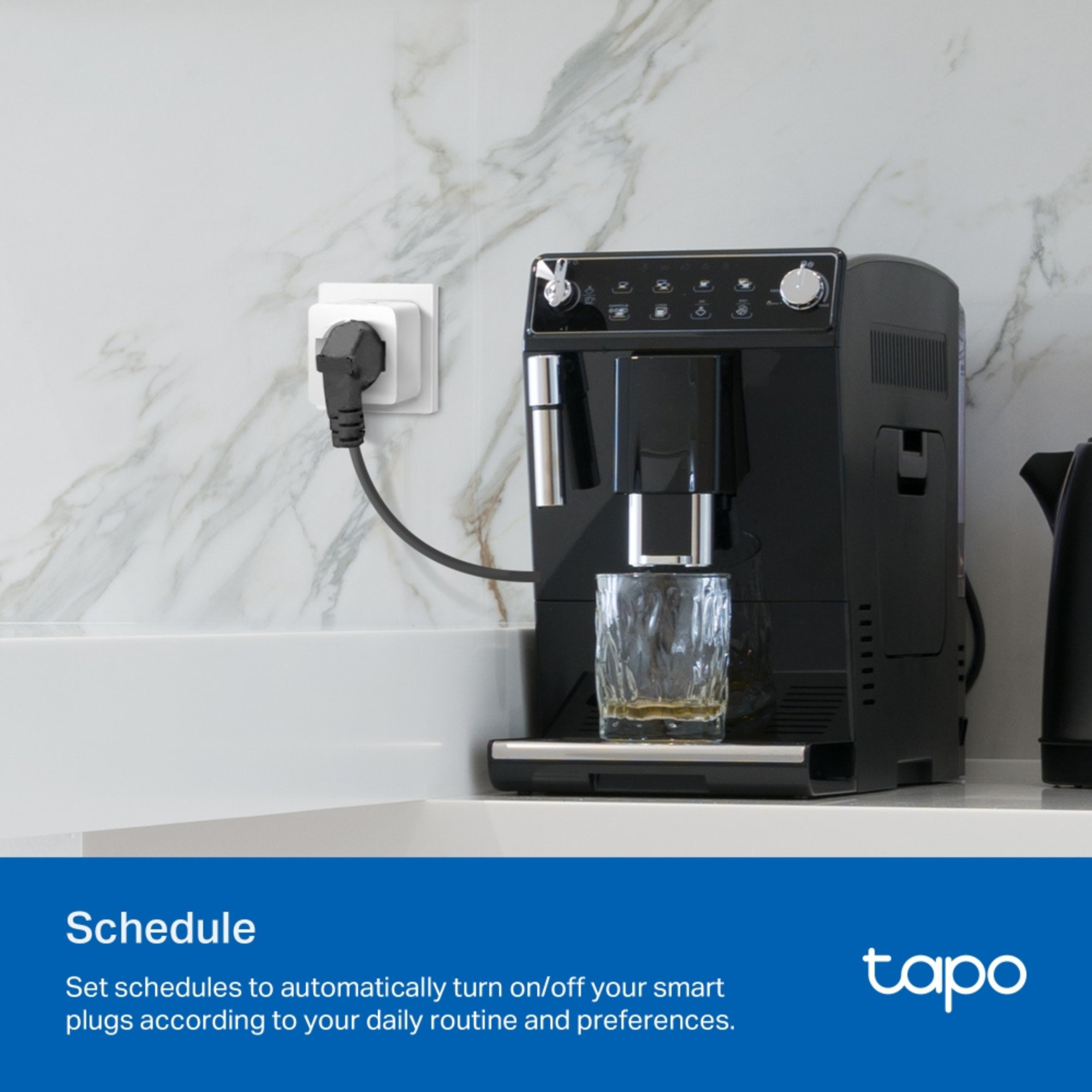Enchufe Mini Smart WiFi Socket con Monitorización Tapo P125M-5