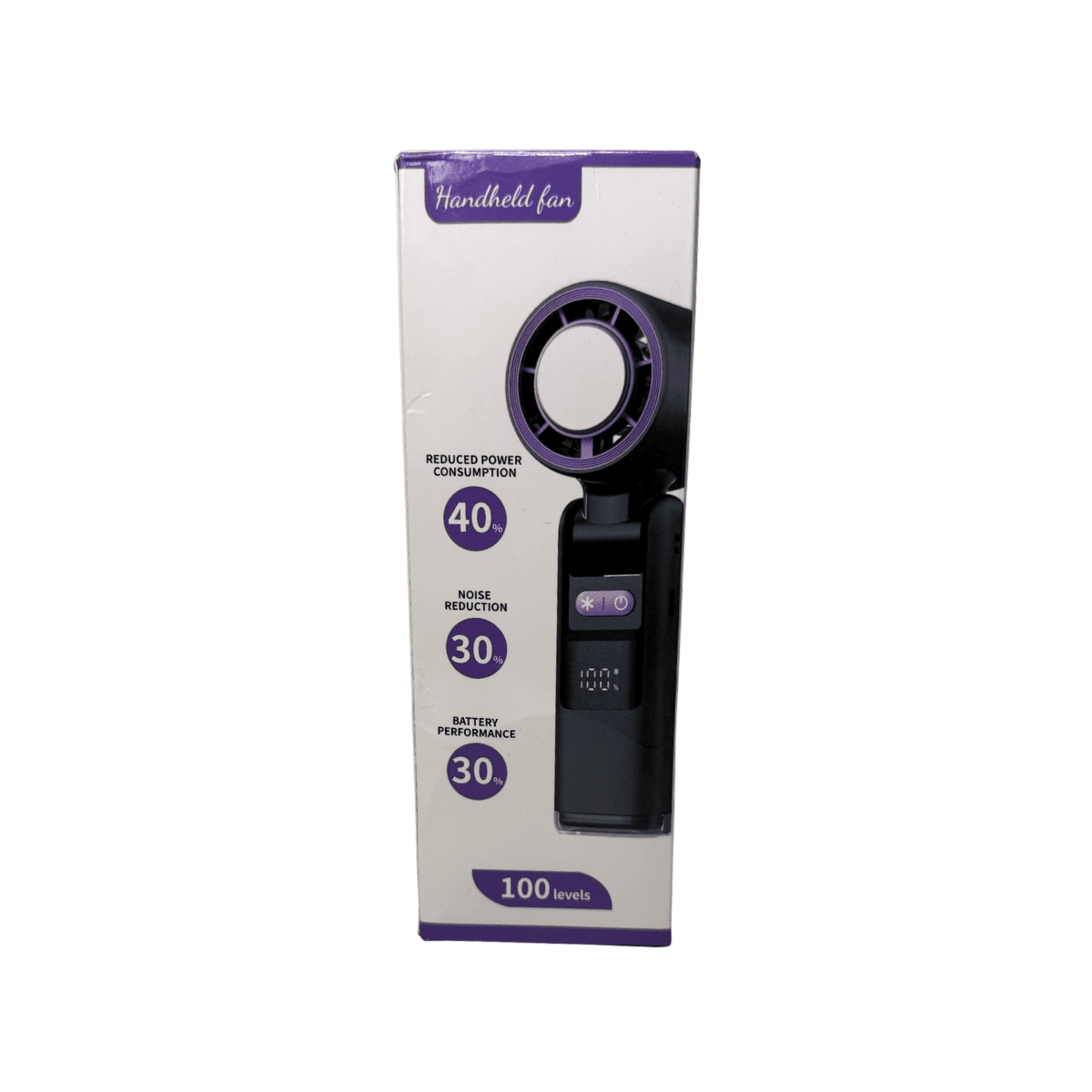 Ventilador Portátil sin Aspas con Pantalla Digital y Linterna LED-6