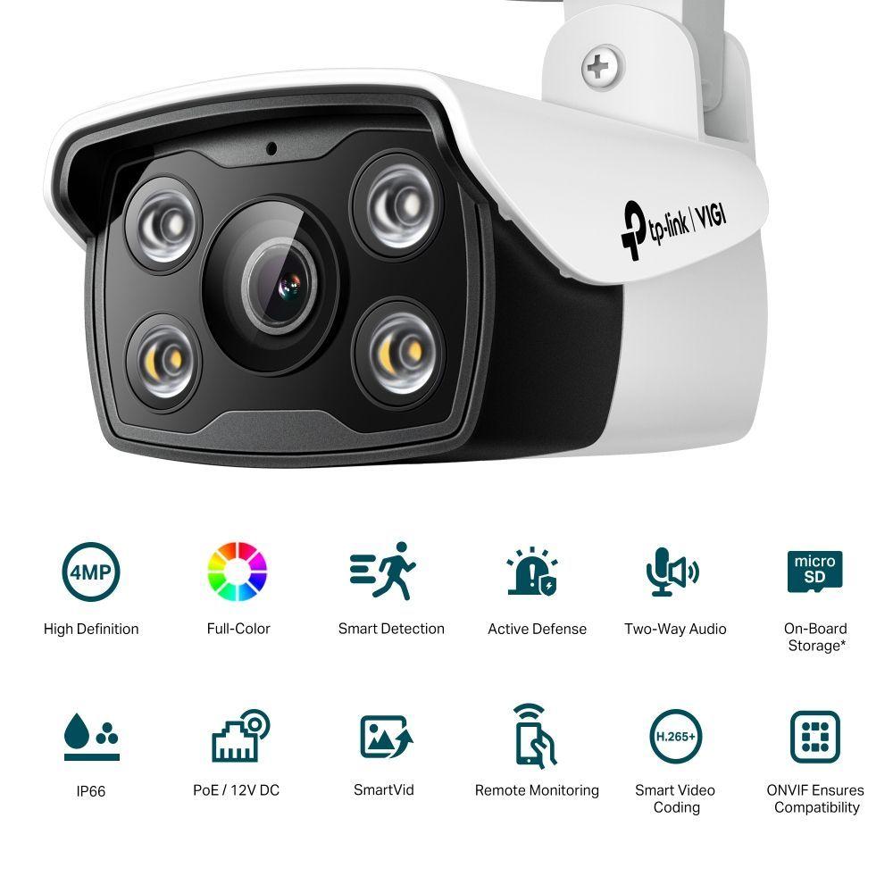 Camara de Seguridad IP Bullet Exterior Full HD 4MP VIGI C340-1