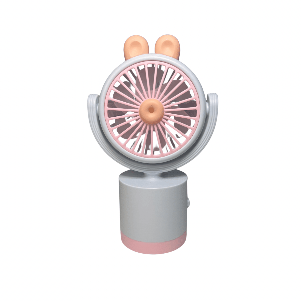 Mini Ventilador Portátil USB con Orejitas Recargable y Silencioso-5