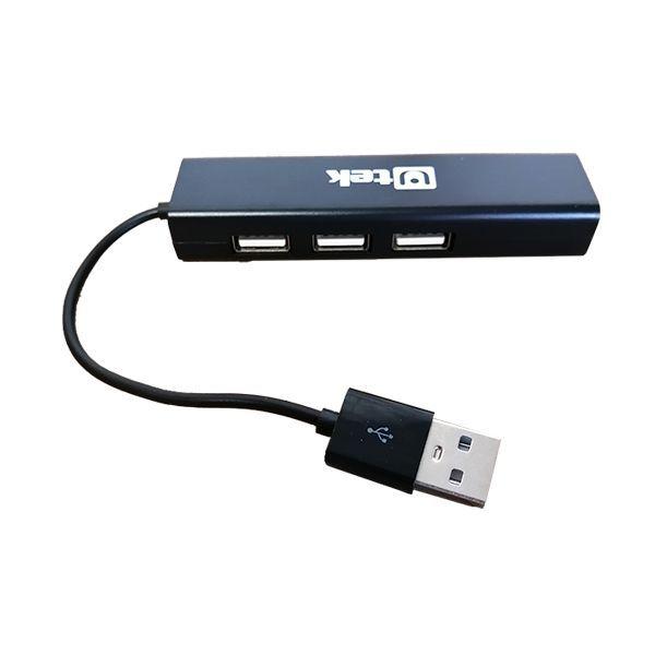 Adaptador USB 2.0 A Rj45 Red Lan Incluye Hub USB 3 Puertos-2