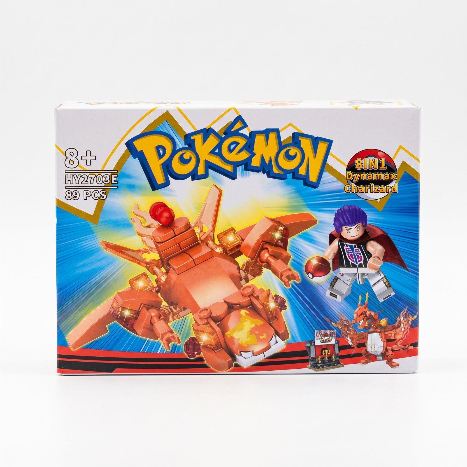 Set de Bloques Pokémon Charizard Gigamax de 79 piezas para armar-3