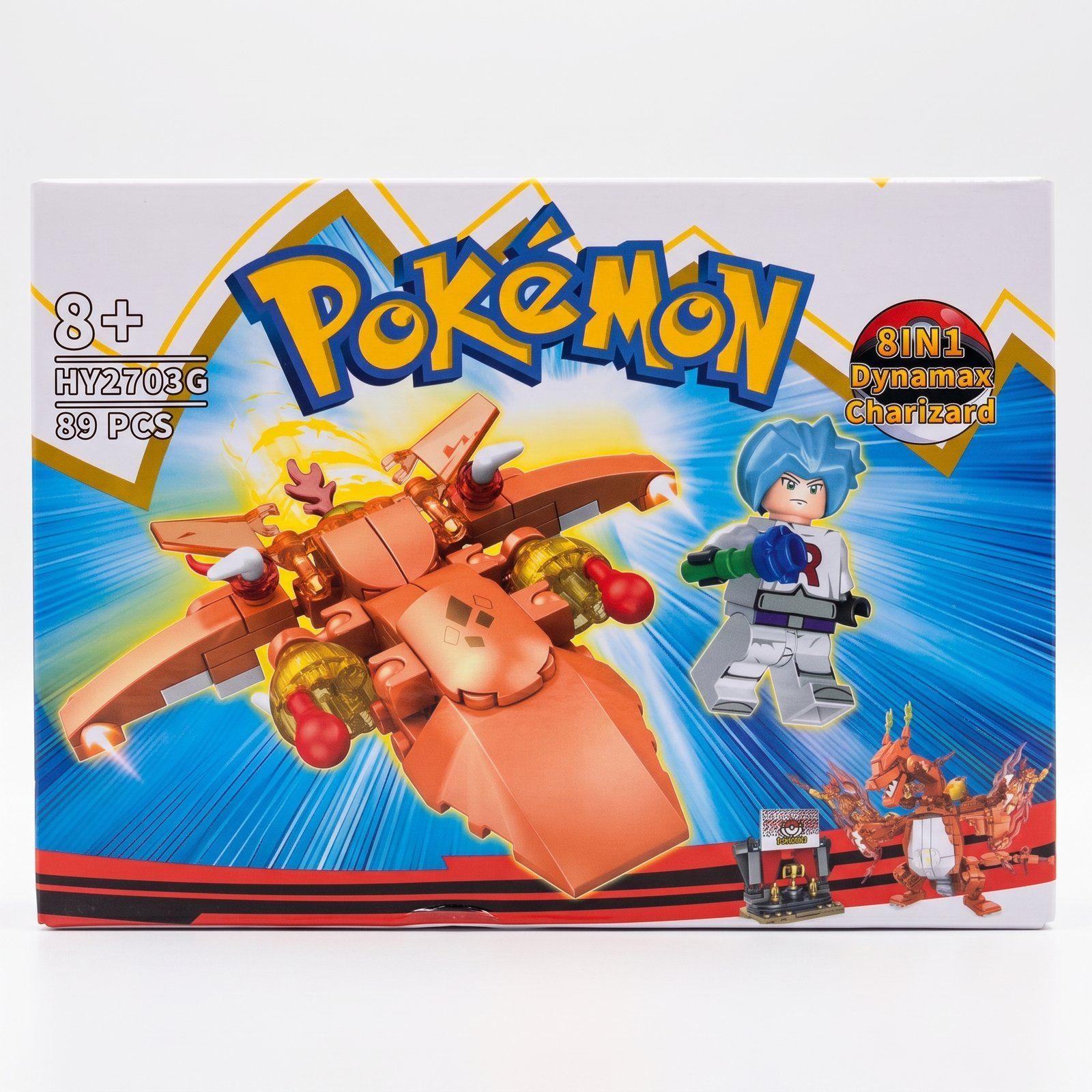 Set de Bloques Pokémon Charizard Gigamax de 79 piezas para armar-4