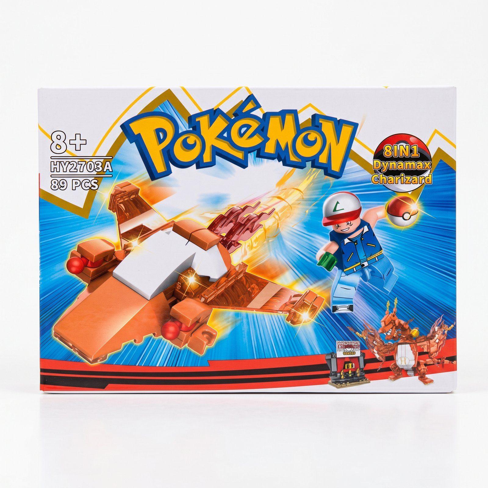 Set de Bloques Pokémon Charizard Gigamax de 79 piezas para armar-6