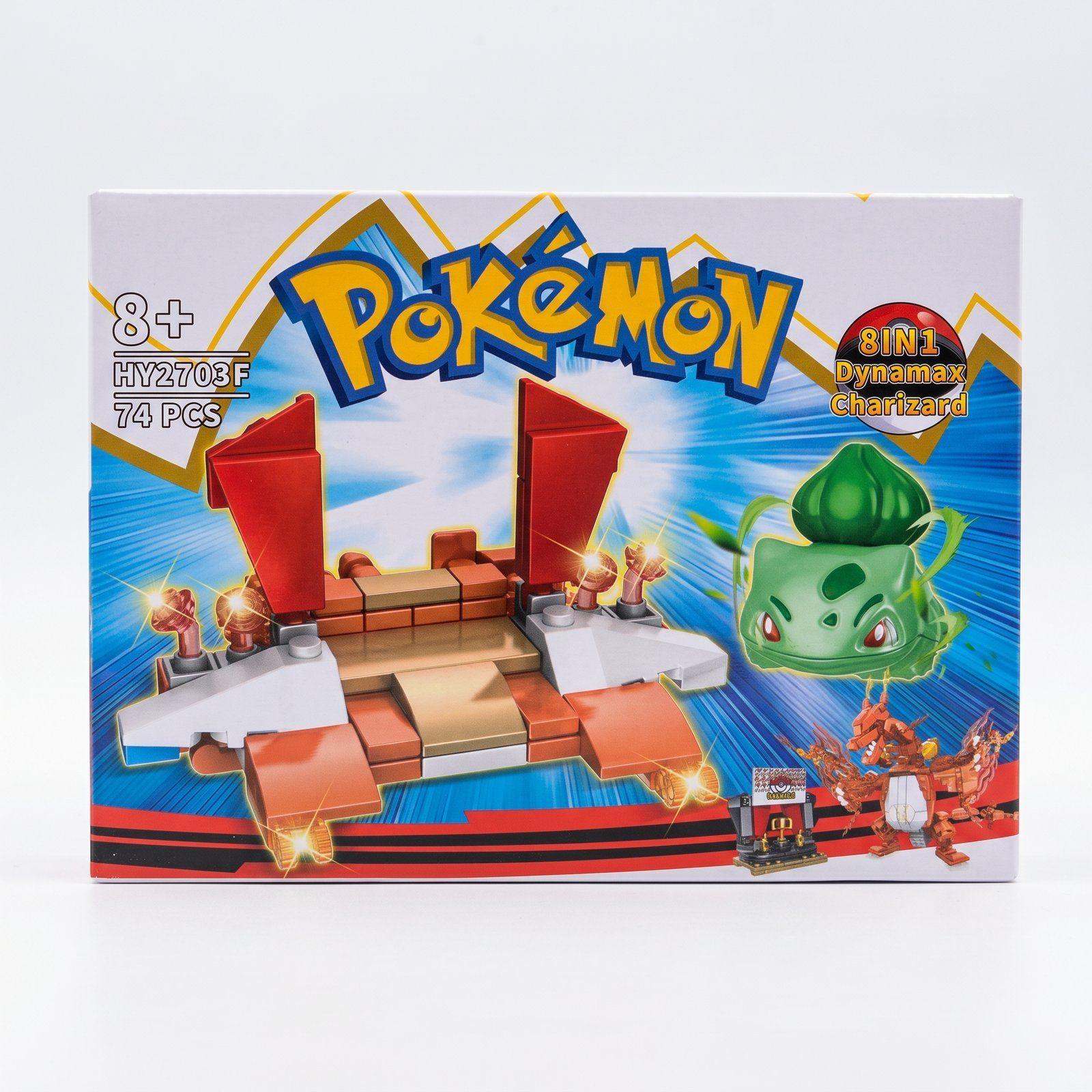 Set de Bloques Pokémon Charizard Gigamax de 79 piezas para armar-7
