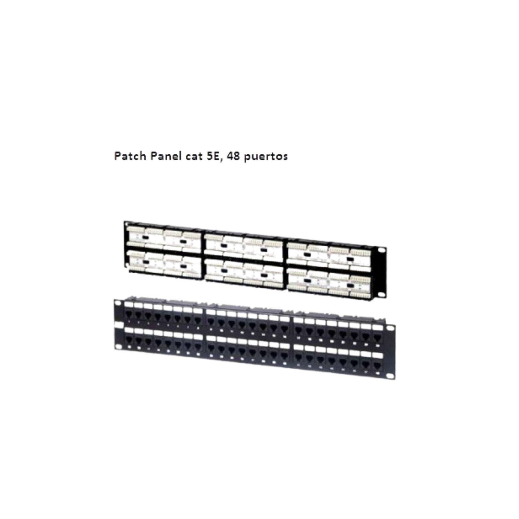 Patch Panel Cat5e 48 Puertos-2