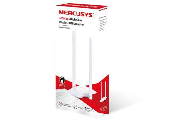 Adaptador USB Wifi Externo 300Mbps Mercusys MW300UH-2