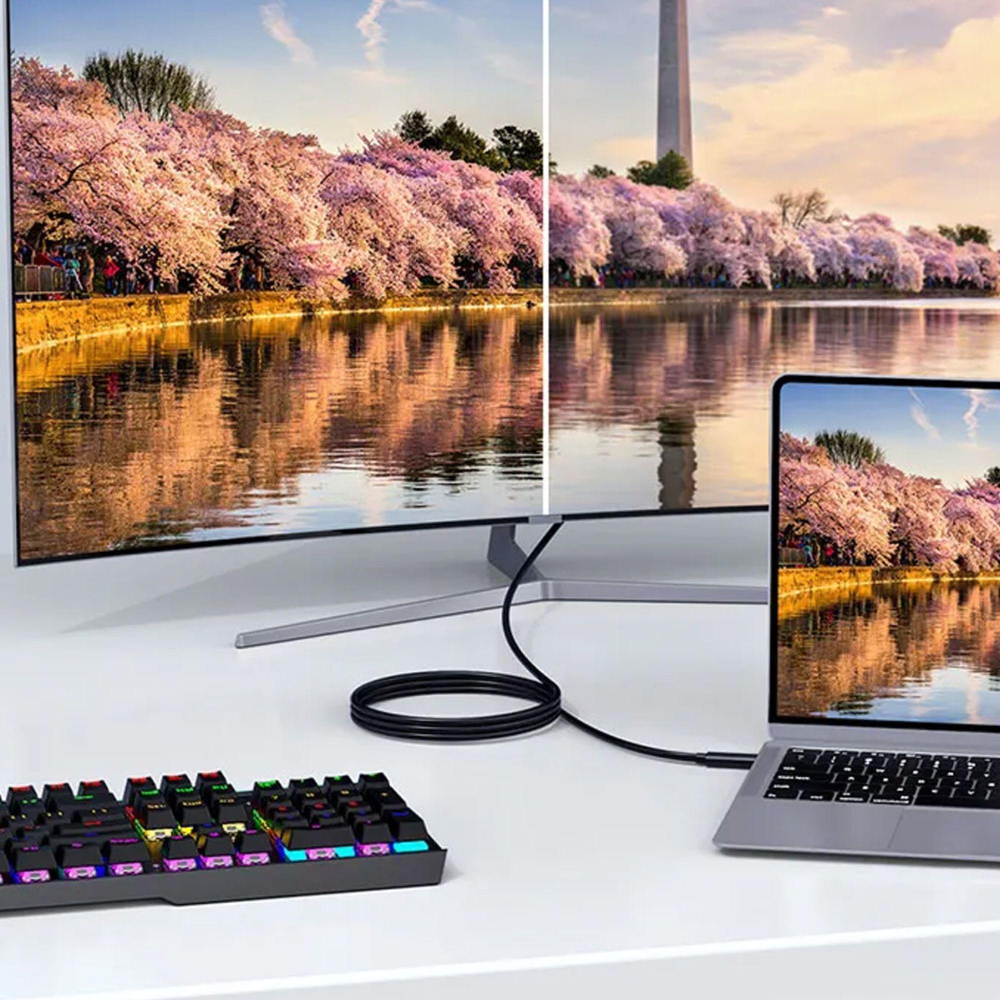 Cable USB C a Displayport 4K 60Hz mod. UL-CDP18-3