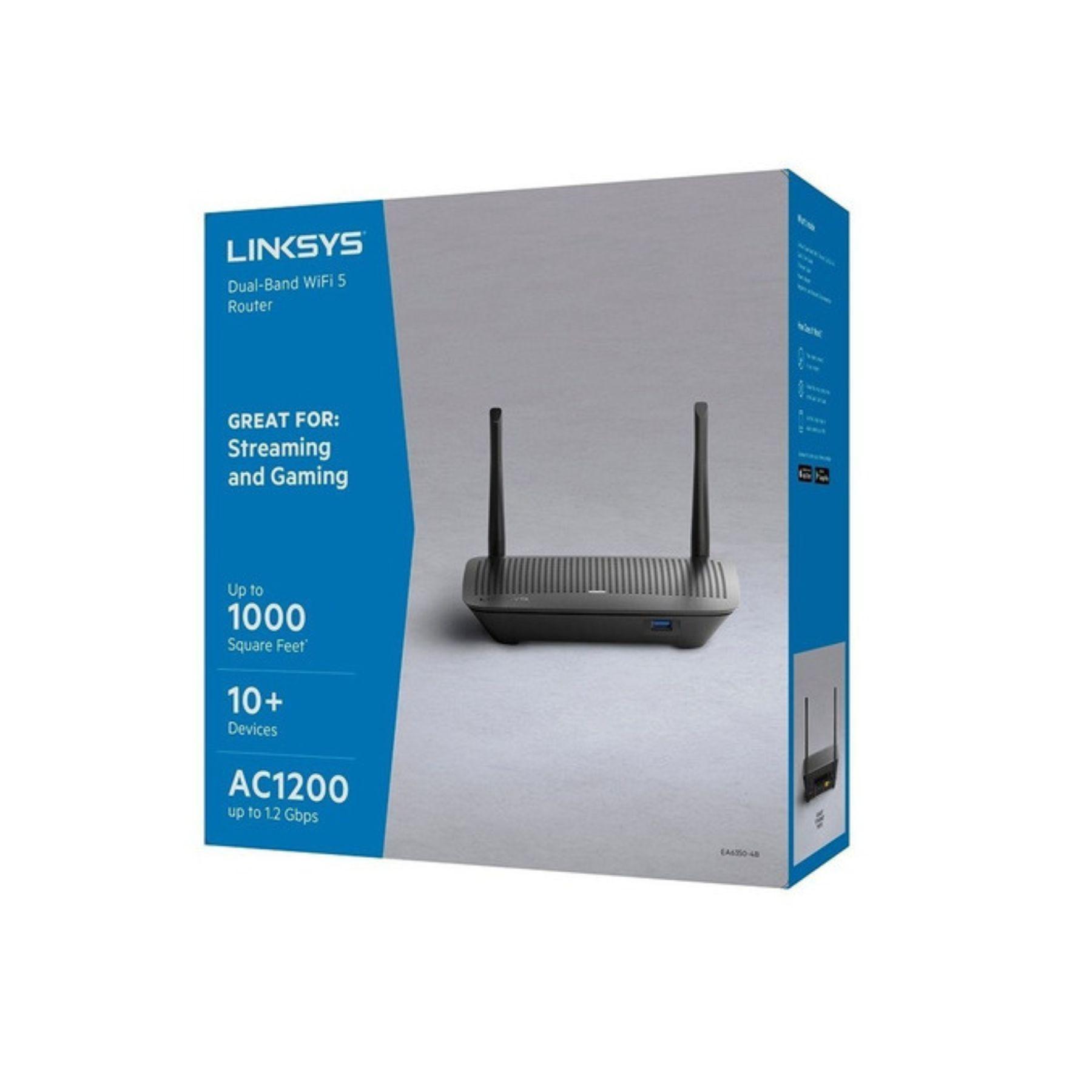 Router Dual Band Linksys Ea6350-4b Wifi5 / Gigabit-4