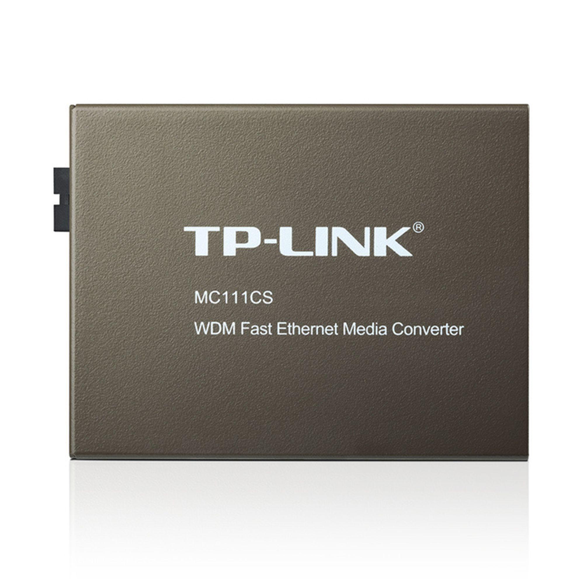 WDM Convertidor Rápido de Medios Fibra a Ethernet MC111CS-1