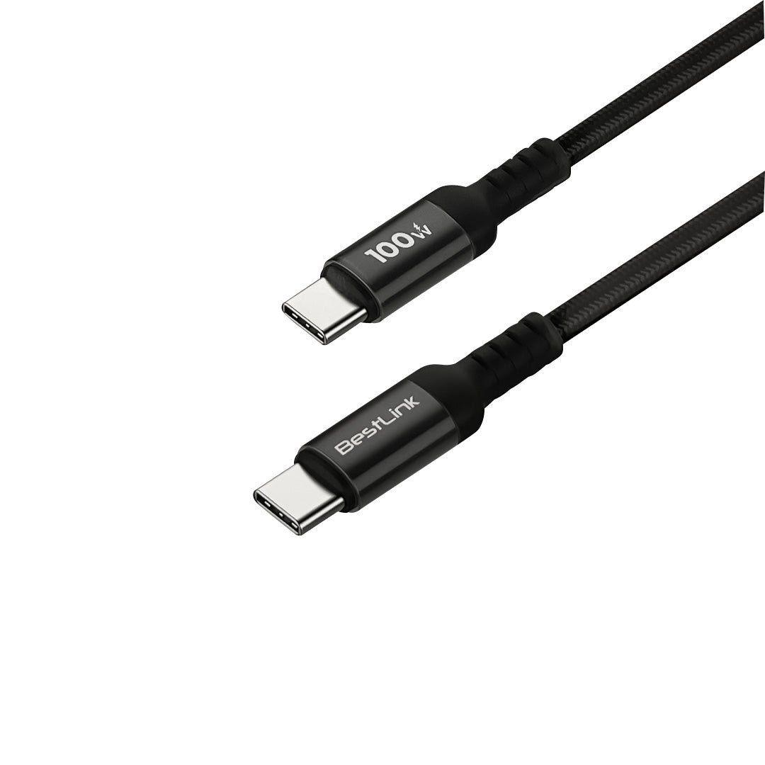 Cable USB-C a USB-C BL-CHCB 100W Carga Rápida 1.2 m-1
