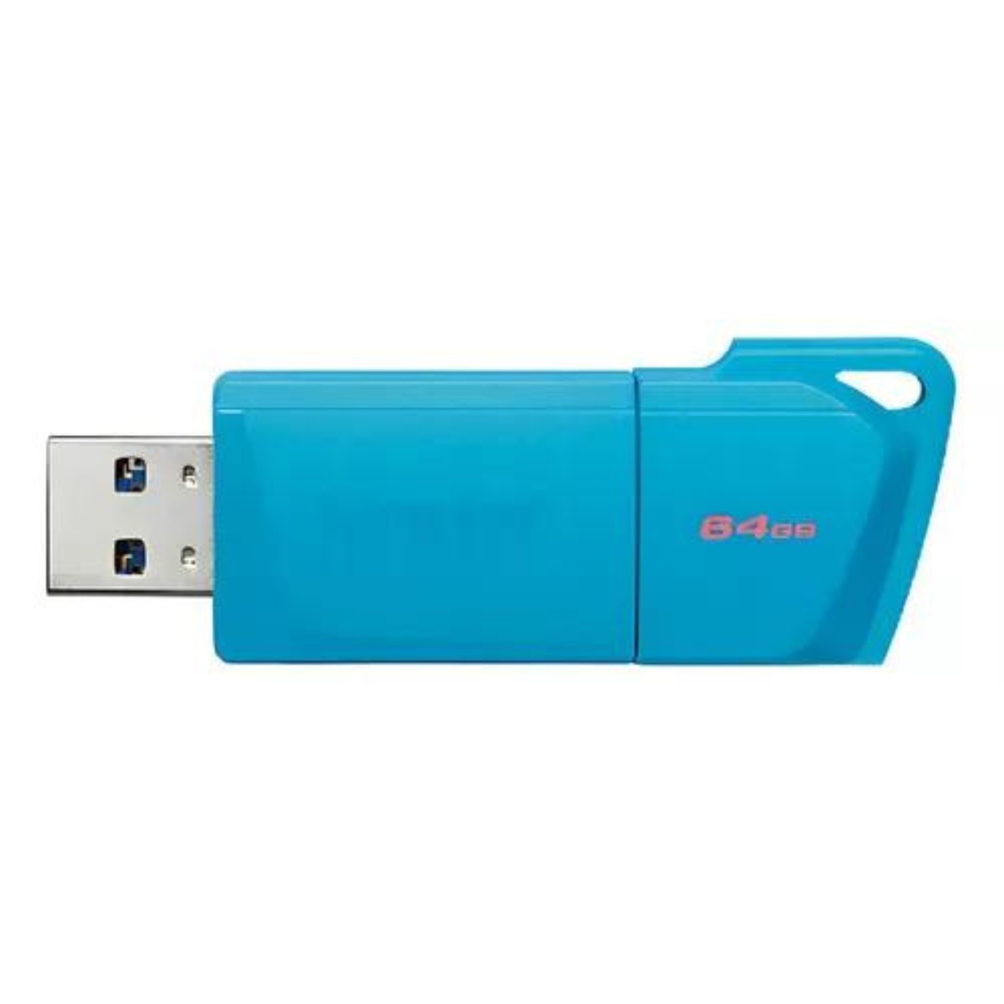 Pendrive 64GB Kingston USB 3.2 DataTraveler ExodiaM Turquesa-2