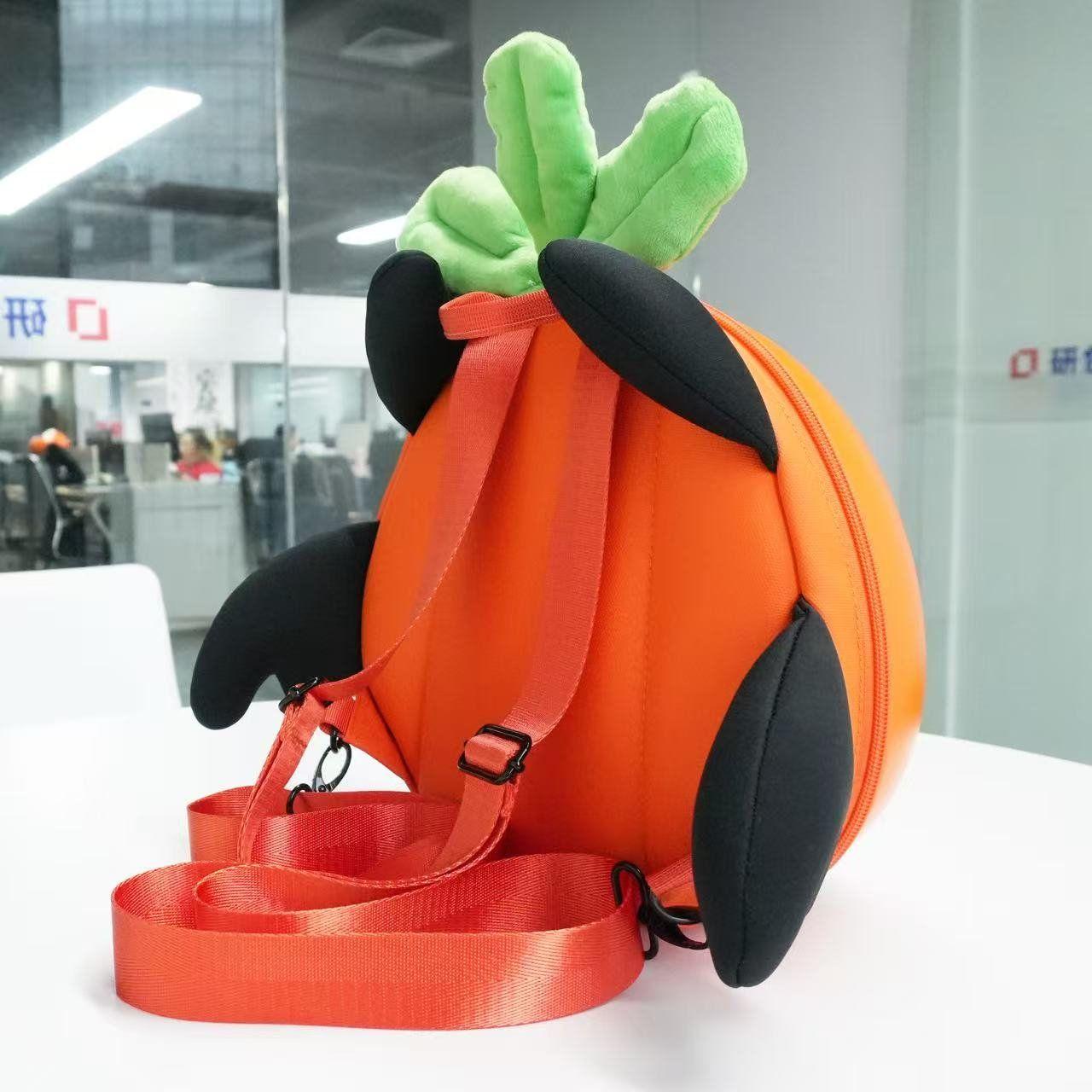 Mochila Infantil con Pantalla LED Diseño Calabaza Impermeable de EVA-7