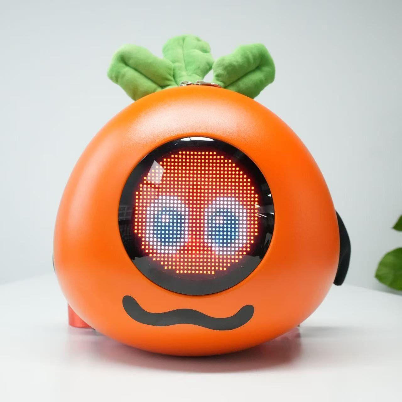 Mochila Infantil con Pantalla LED Diseño Calabaza Impermeable de EVA-9