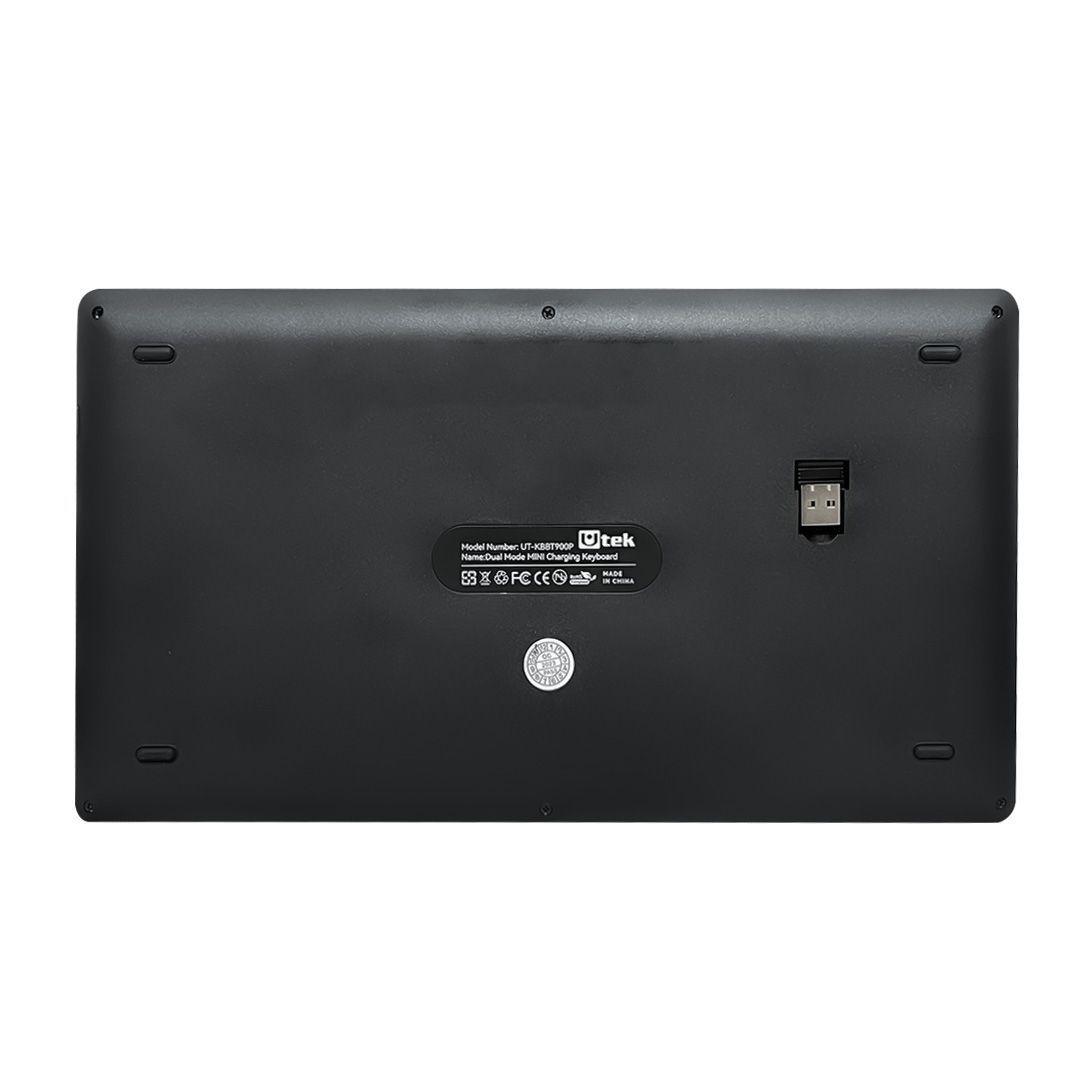 Teclado Inalámbrico con Touchpad Bluetooth 5.0 y 2,4Ghz Recargable-3