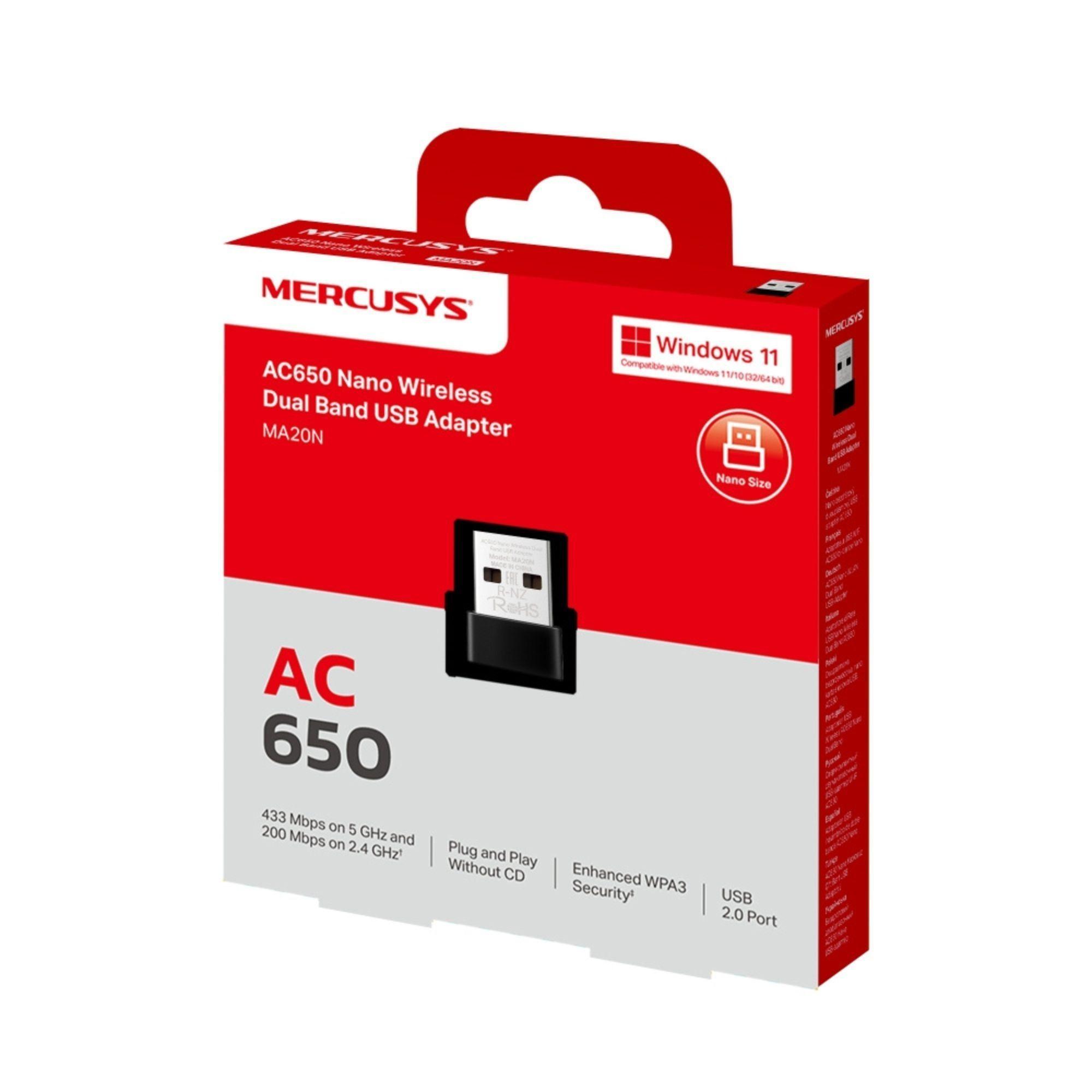 Adaptador USB Wifi 6 Nano AX300 MA14N-4