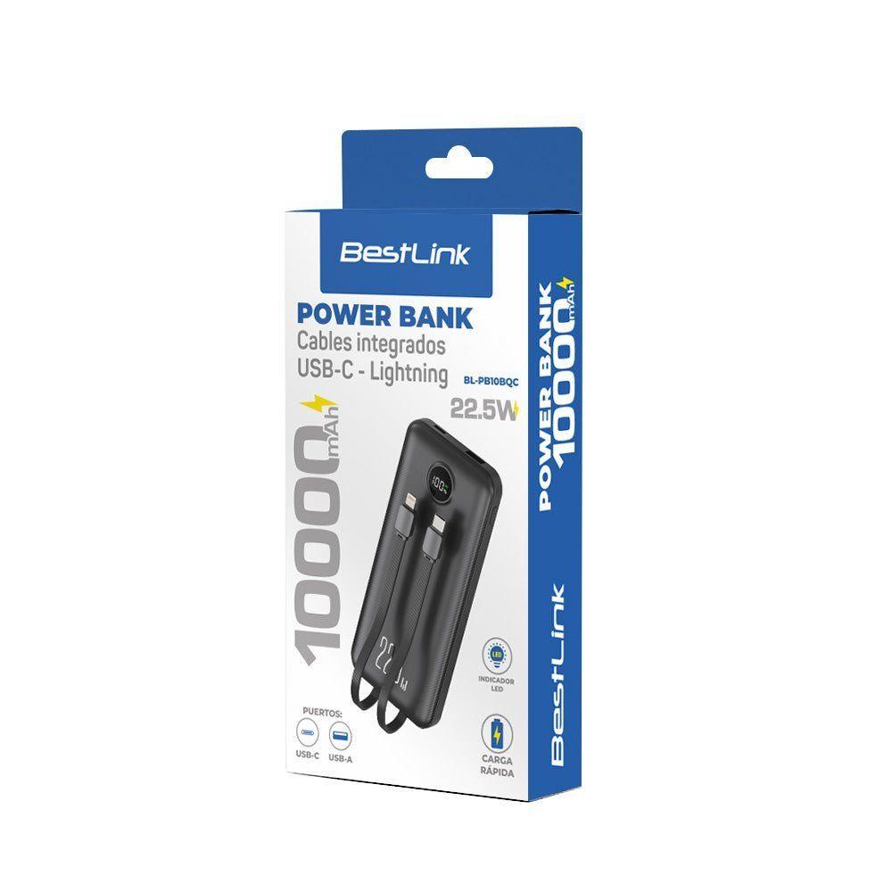 Power Bank BL-PB10BQC 10000 mAh Carga Rápida 22.5W USB-C y USB-A-2