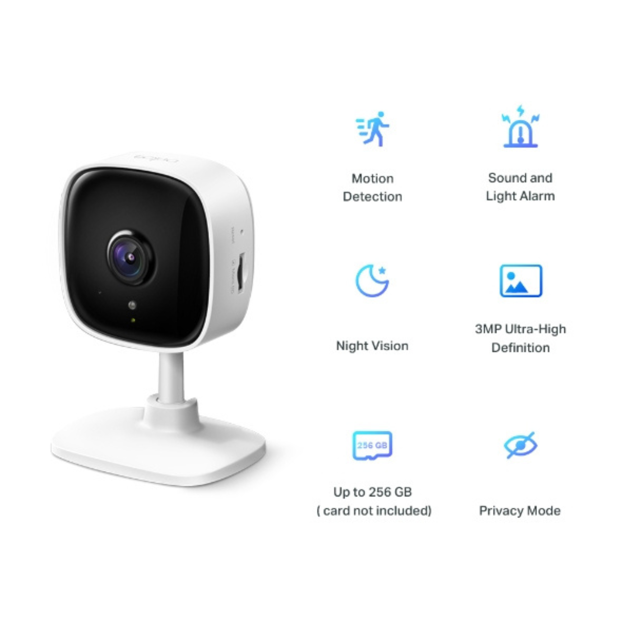 Camara De Seguridad Motorizada Full Hd Wifi 2k Tapo C110-1