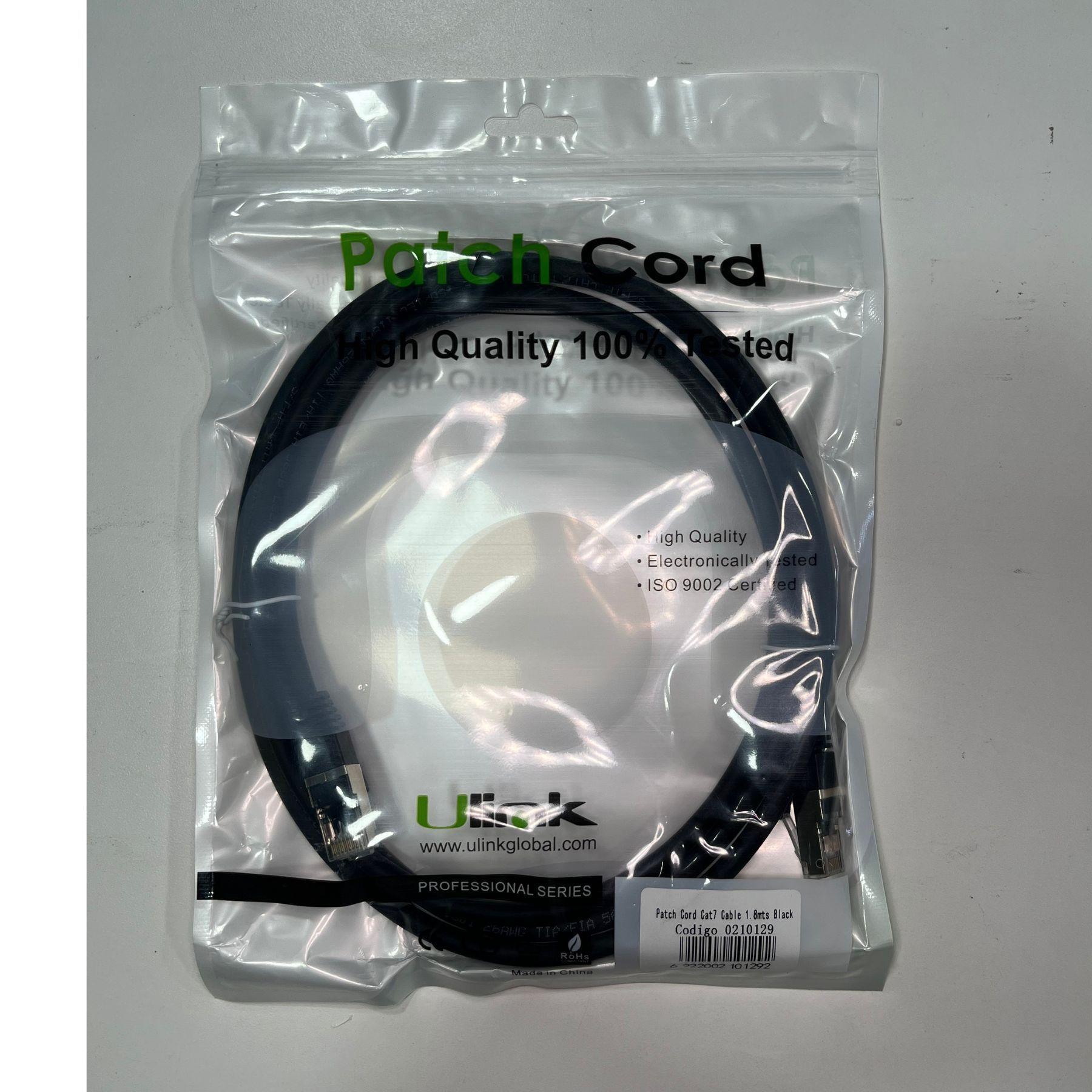 Cable De Red Cat7 / Patch Cord Cat7 1,8m-2