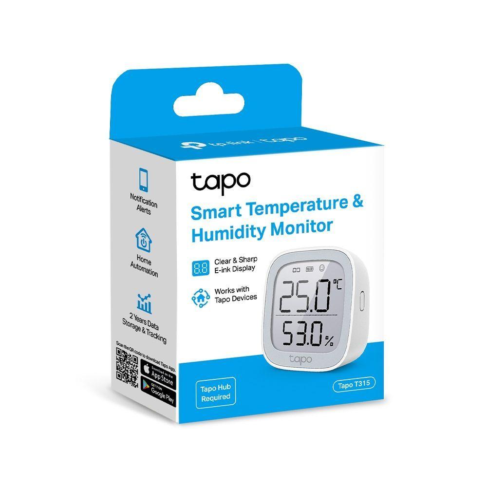 Monitor inteligente de temperatura y humedad Tapo T315-4