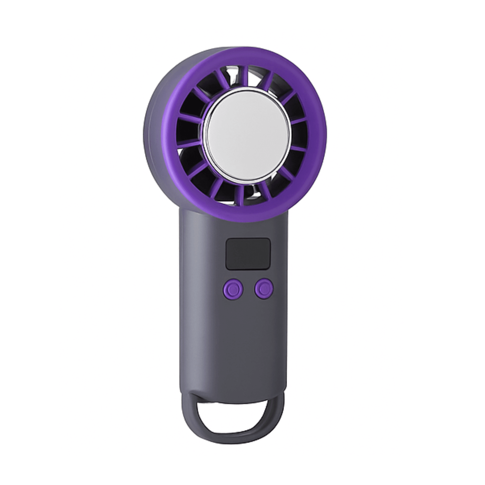 Ventilador Portátil Recargable con Clip y Pantalla Digital 3 Velocidades-2