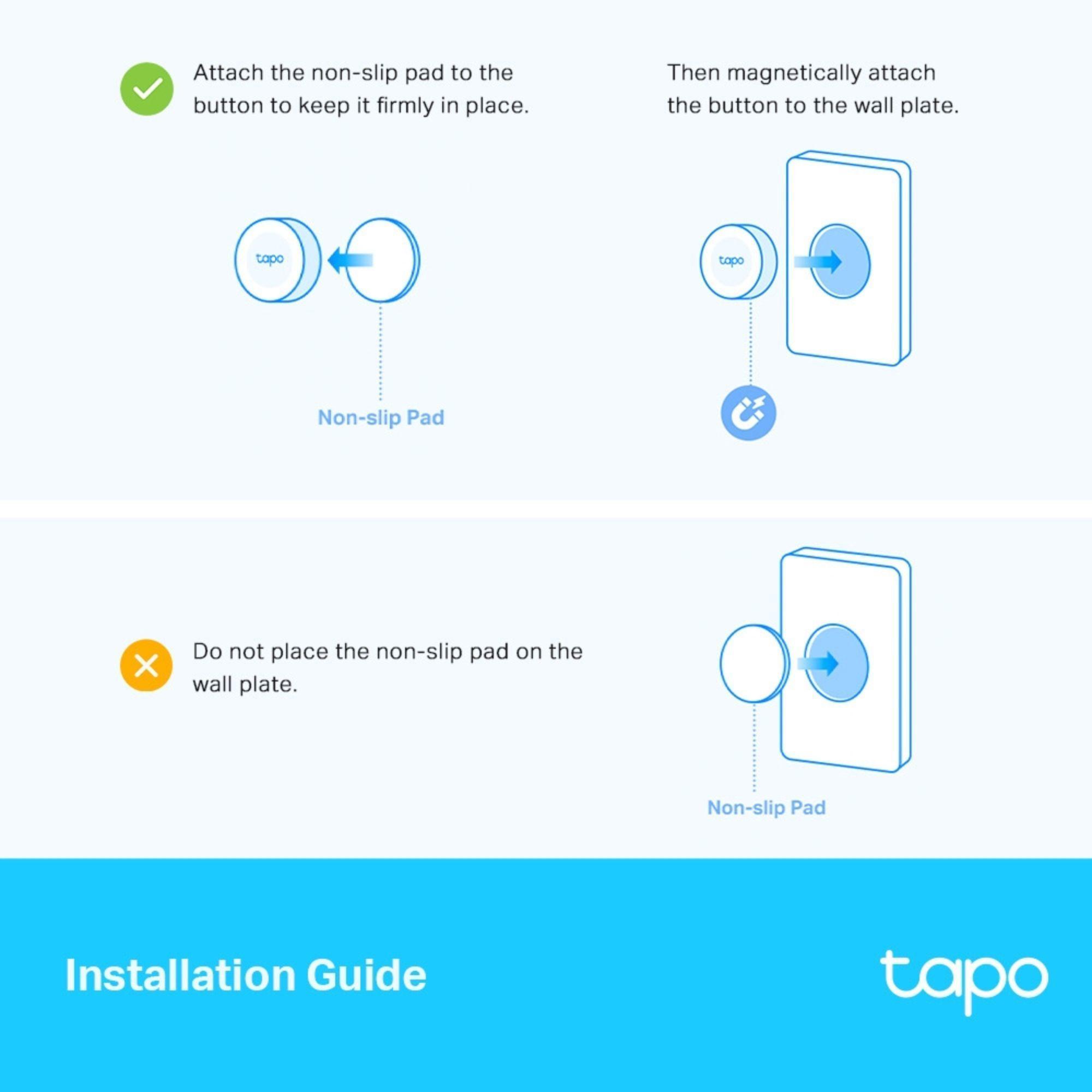 Dimmer Interruptor de atenuación remoto Smart Tapo S200D-2