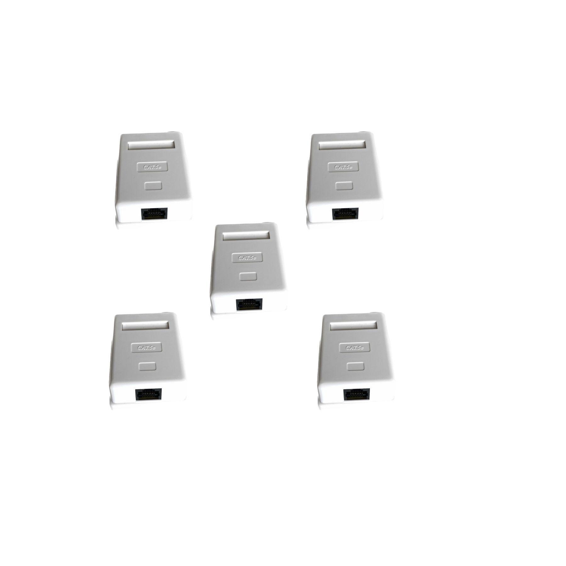 Roseta Rj45 Cat5e con Modulo Ulink-1