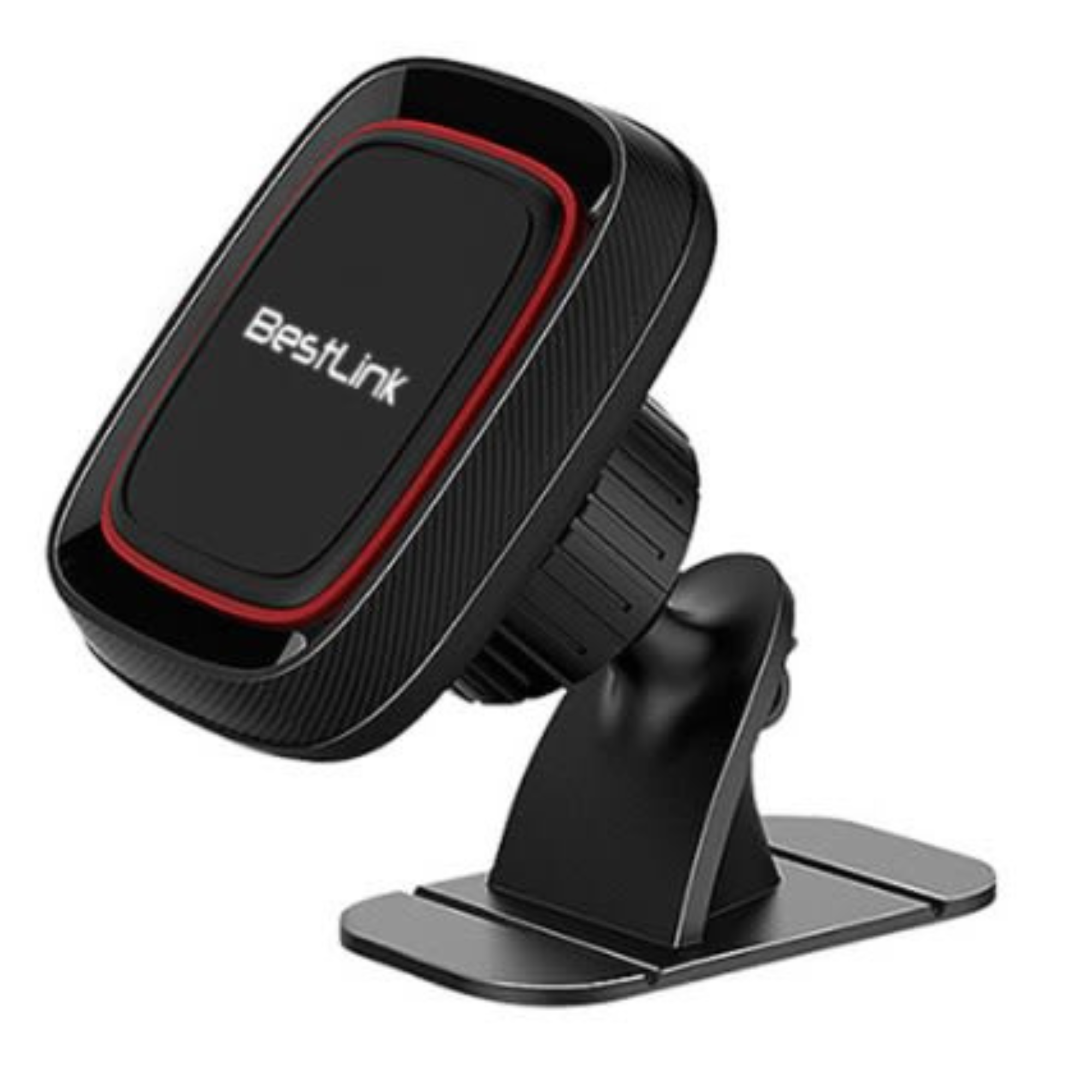 Soporte Magnético con Base Autoadhesiva y Rotación 360º para Autos-0