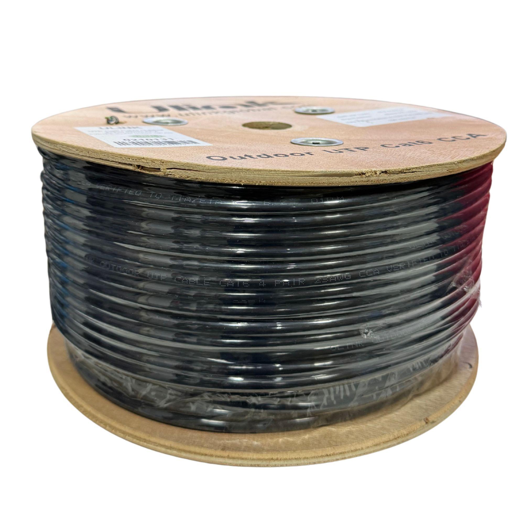 Cable De Red Utp Exterior Cat6 Bobina 100Mts-2