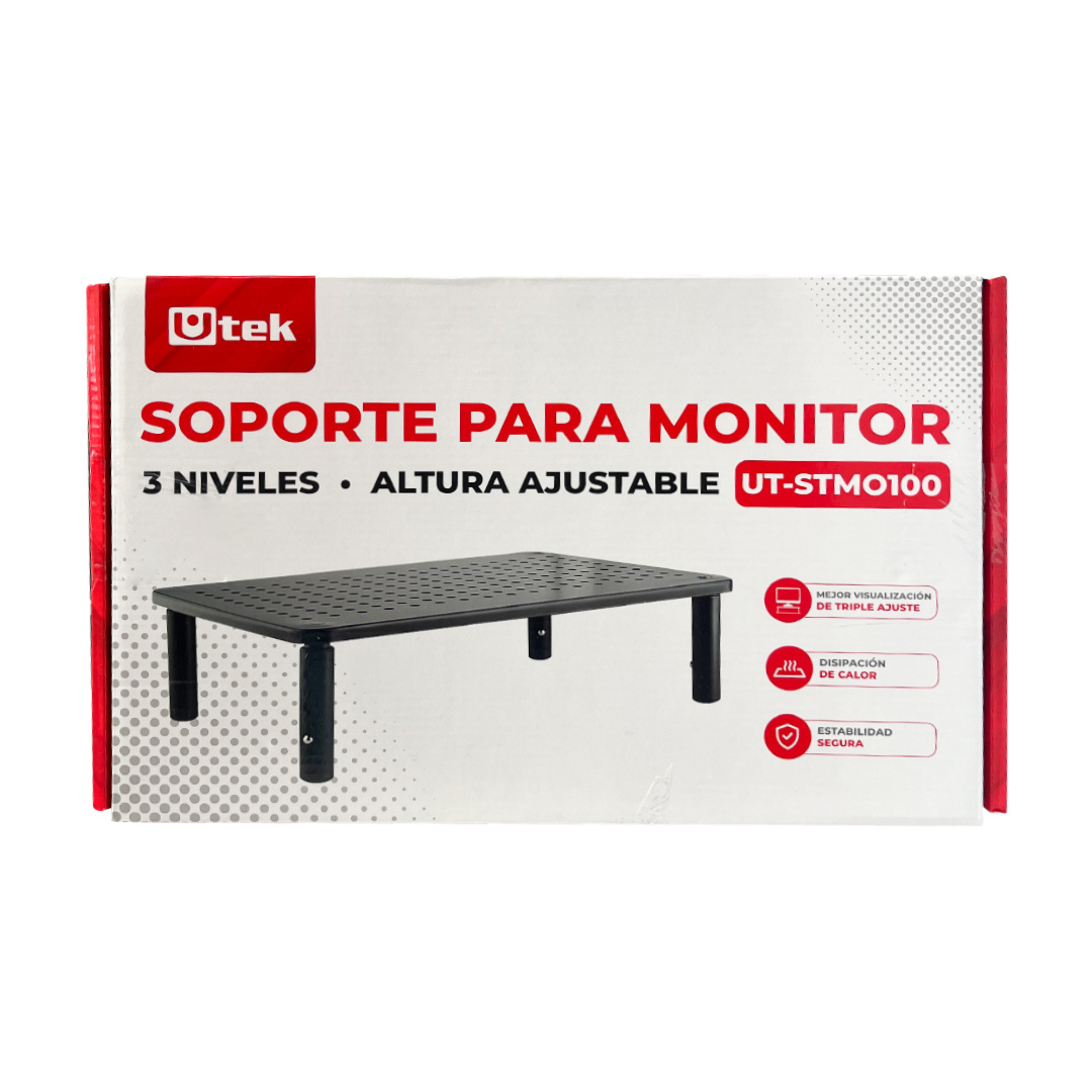 Soporte para Monitor Ajustable en 3 Niveles UT-STMO100-3