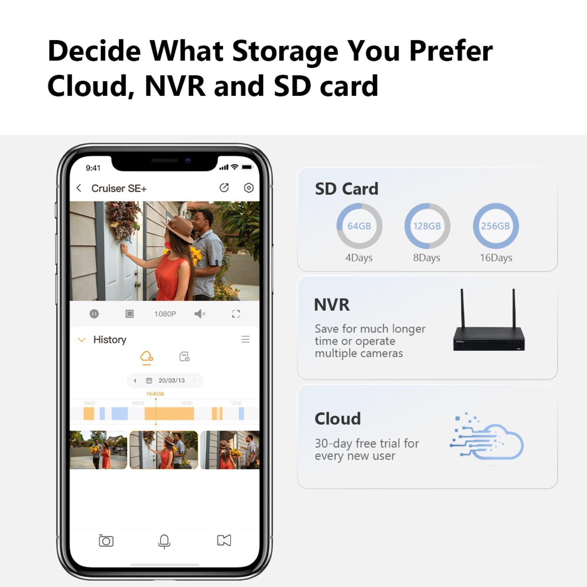 Camara Wifi Motorizada Exterior 5MP 3K Full Color Cruiser SE+-4