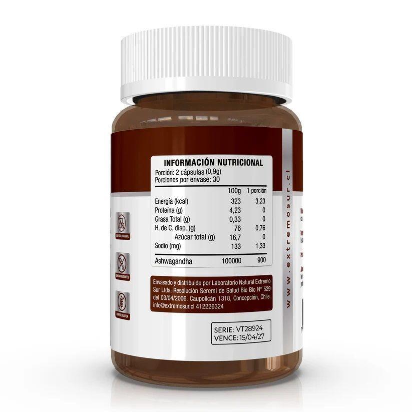ASHWAGANDA 450MG 60 CAPSULAS-1