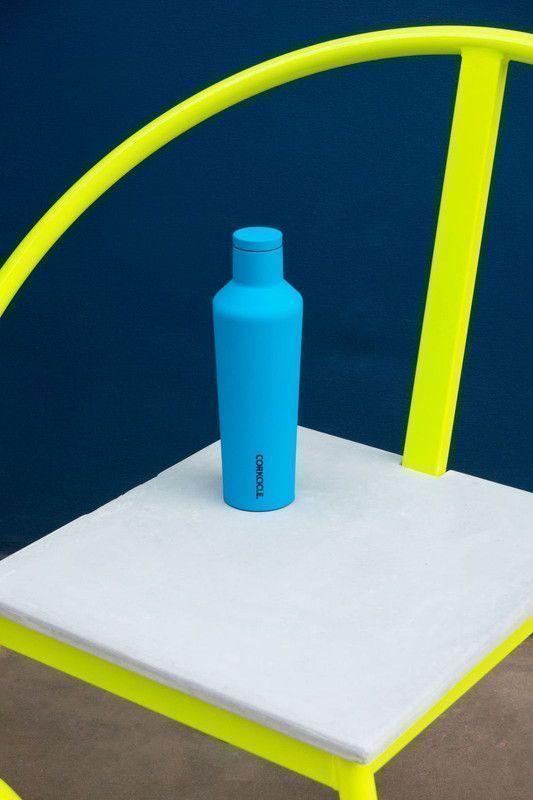 Botella Térmica 473ml CORKCICLE Neon Lights Blue-1