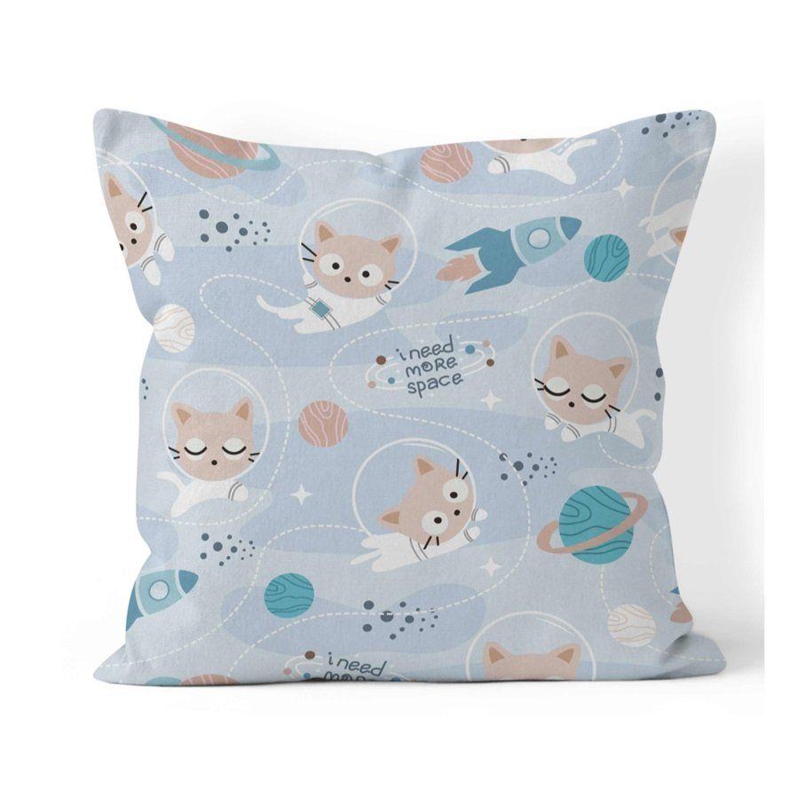 Set 2 Cojines 45x45 Con Relleno Gatitos Infantil-0