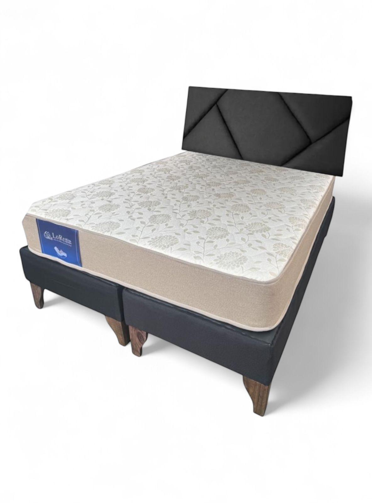 CAMA 2PLAZA LINO NEGRA TRIANGULAR-2