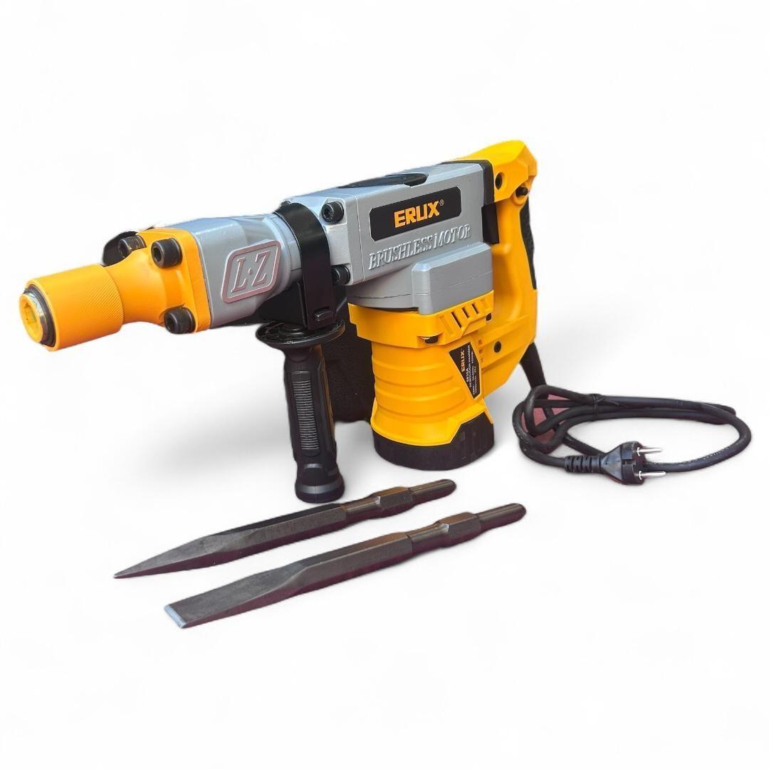 Taladro/ Cincelador/ Martillo Demoledor 1500wts - Marca Erux-0