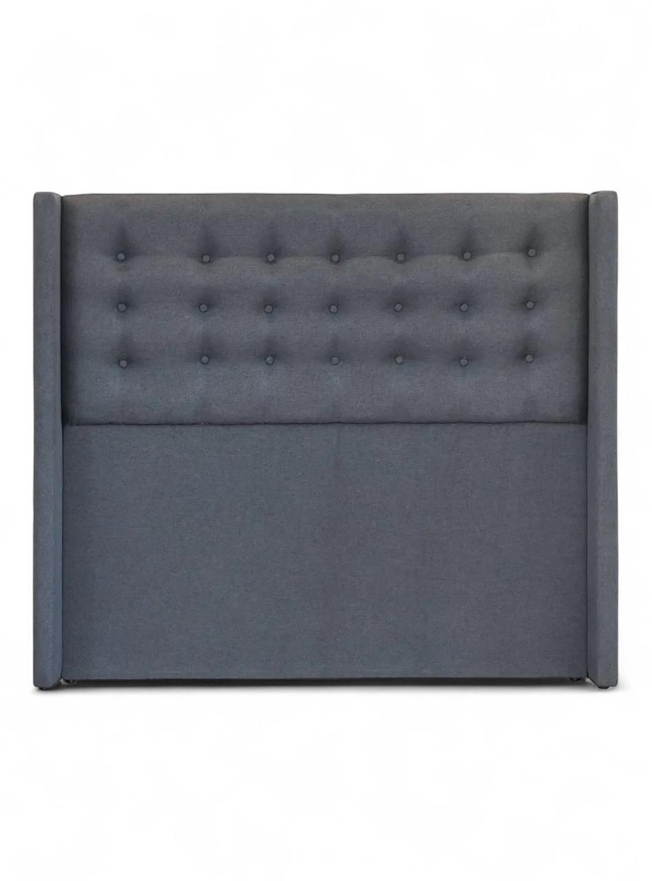 CAMA EUROPEA RESPALDO A PISO BOTONES FELPA-2