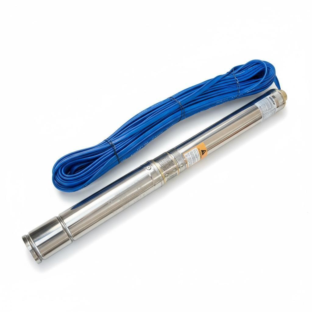 Bomba Sumergible Para Pozo Profundo. 0.5hp Mod: Erux-3sdm2.5-0