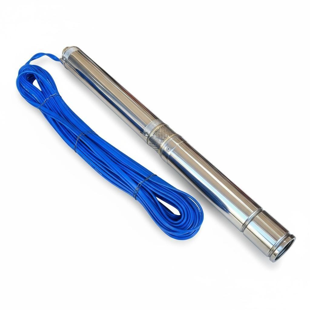 Bomba Sumergible Para Pozo Profundo. 0.5hp Mod: Erux-3sdm2.5-1