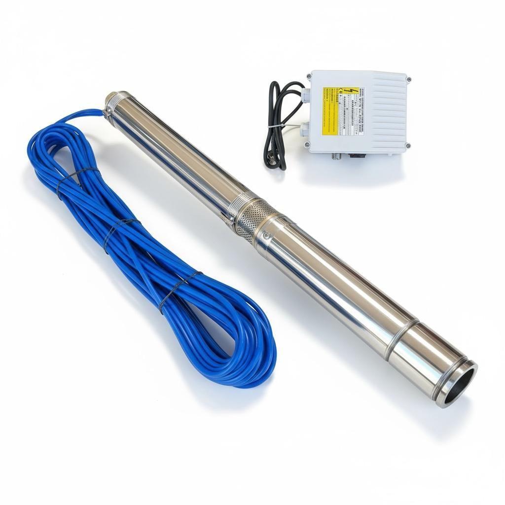 Bomba Sumergible Para Pozo Profundo. 0.5hp Mod: Erux-3sdm2.5-3