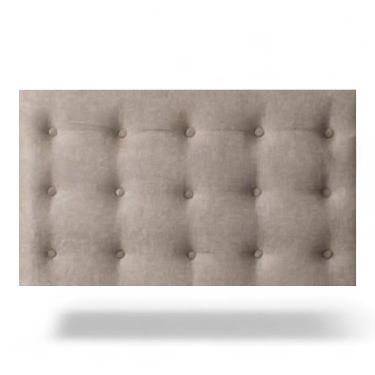 RESPALDO PARA CAMA 1,5PLAZAS BOTONES FELPA-0