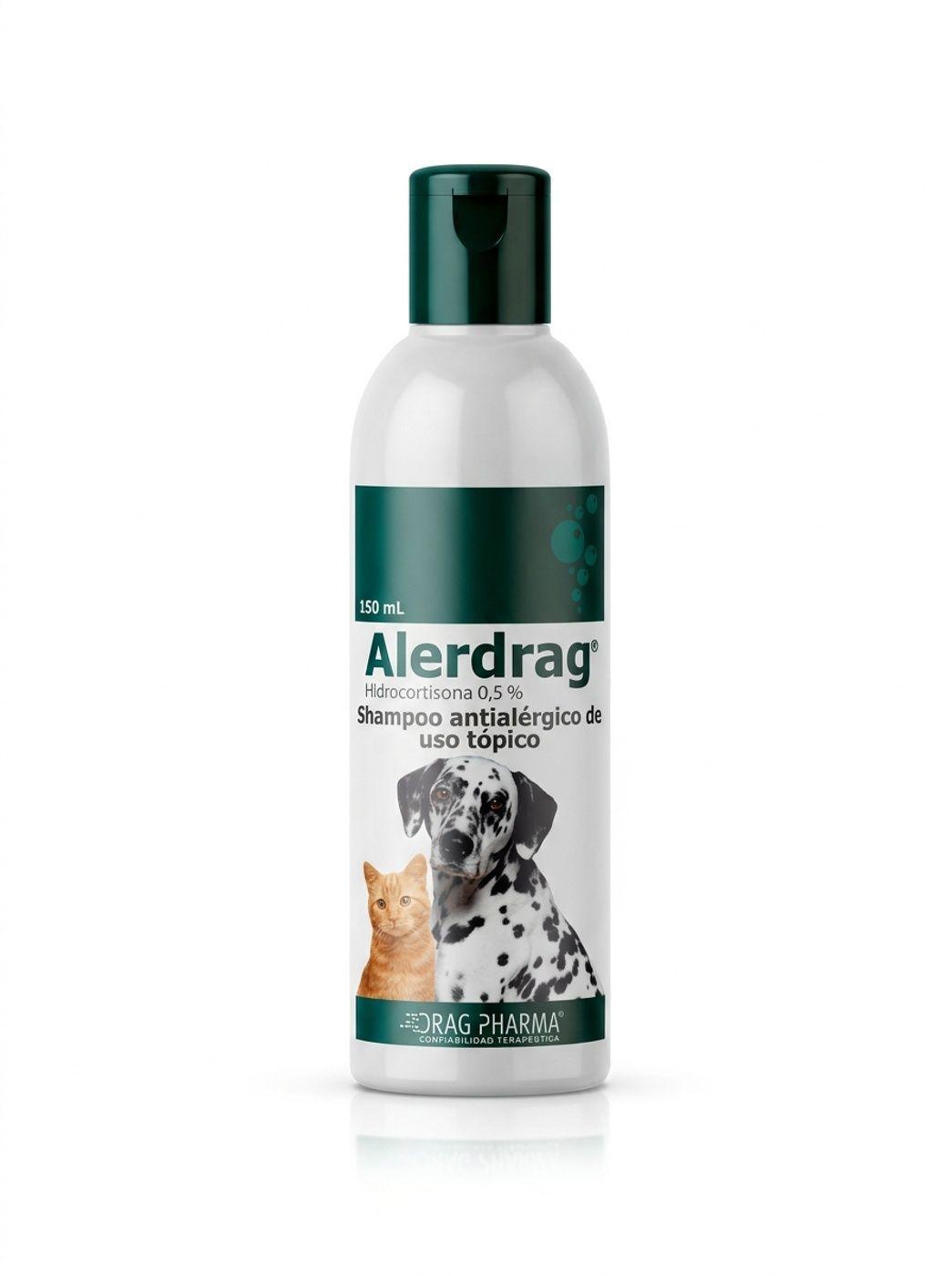 Shampoo Alerdrag 150ml Antialergico Para Perros y Gatos-0