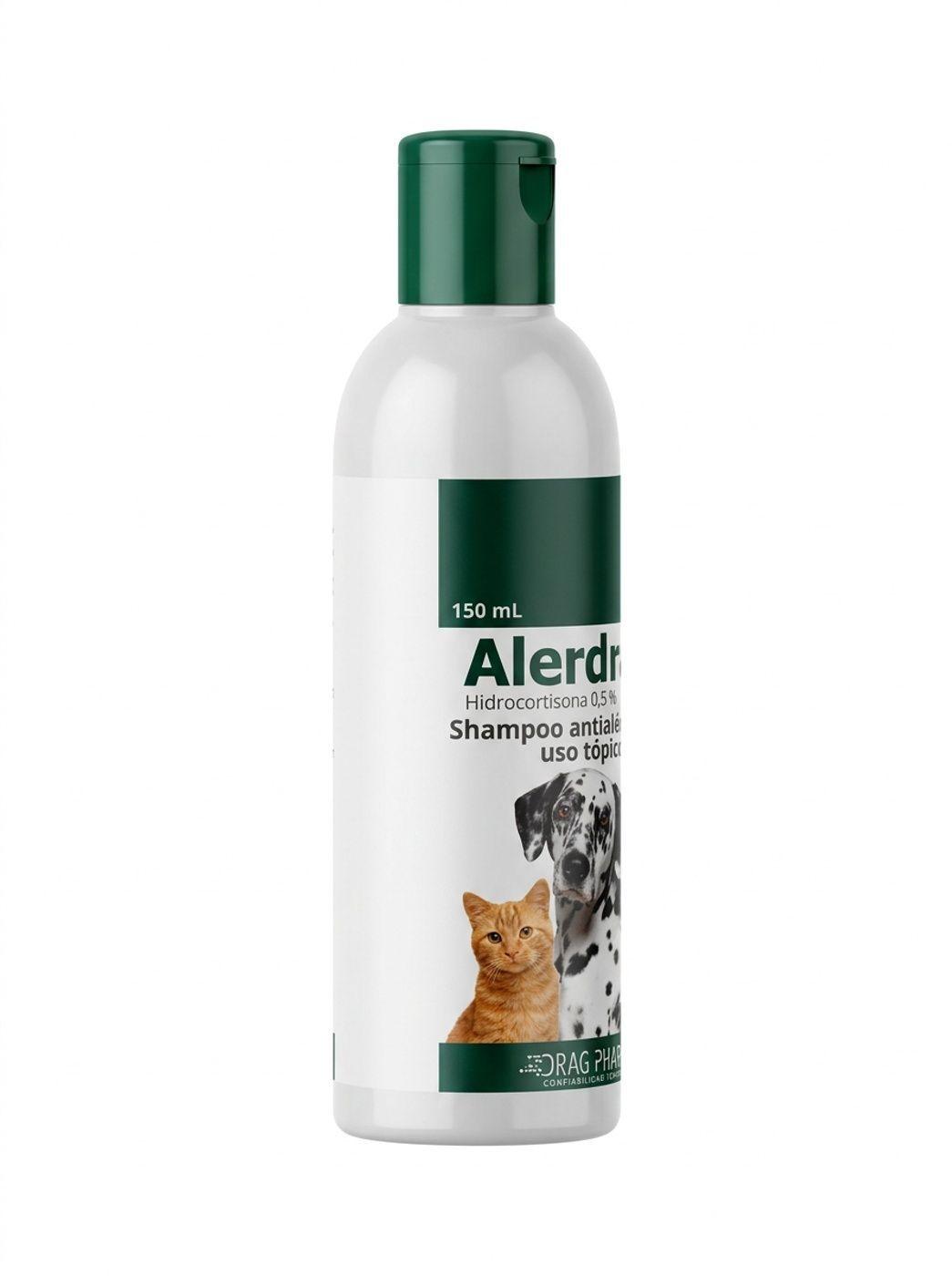 Shampoo Alerdrag 150ml Antialergico Para Perros y Gatos-1