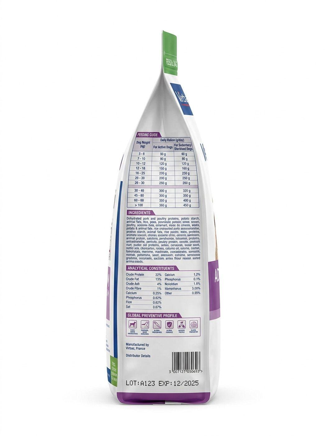 Virbac Veterinary HPM Adulto Perro Large Medium 12 kg-1