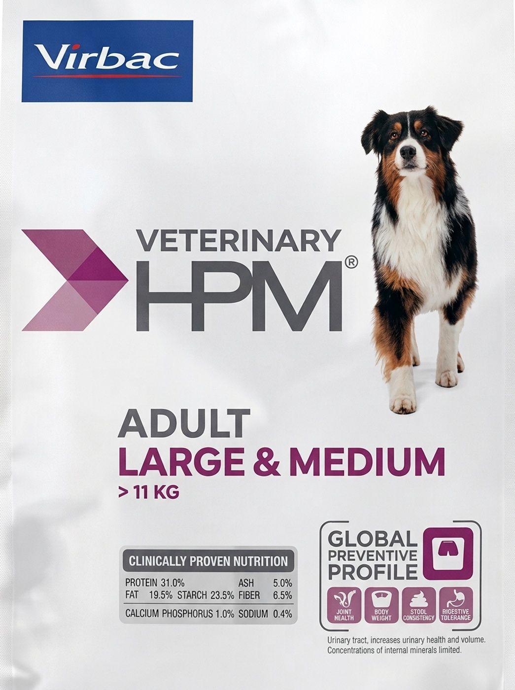 Virbac Veterinary HPM Adulto Perro Large Medium 12 kg-2