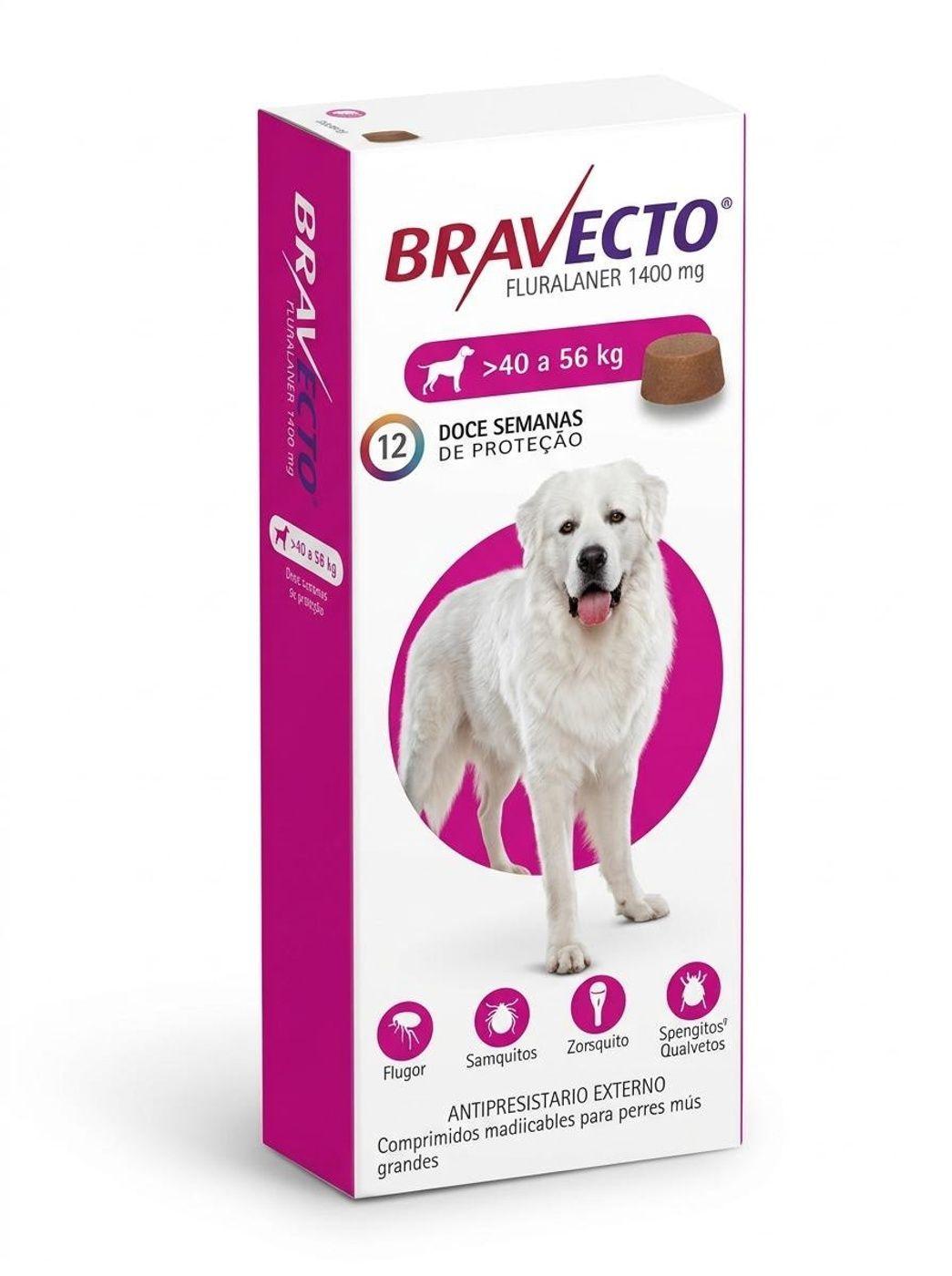 BRAVECTO ANTIPARASITARIO PERRO 40 A 56 KILOS-0