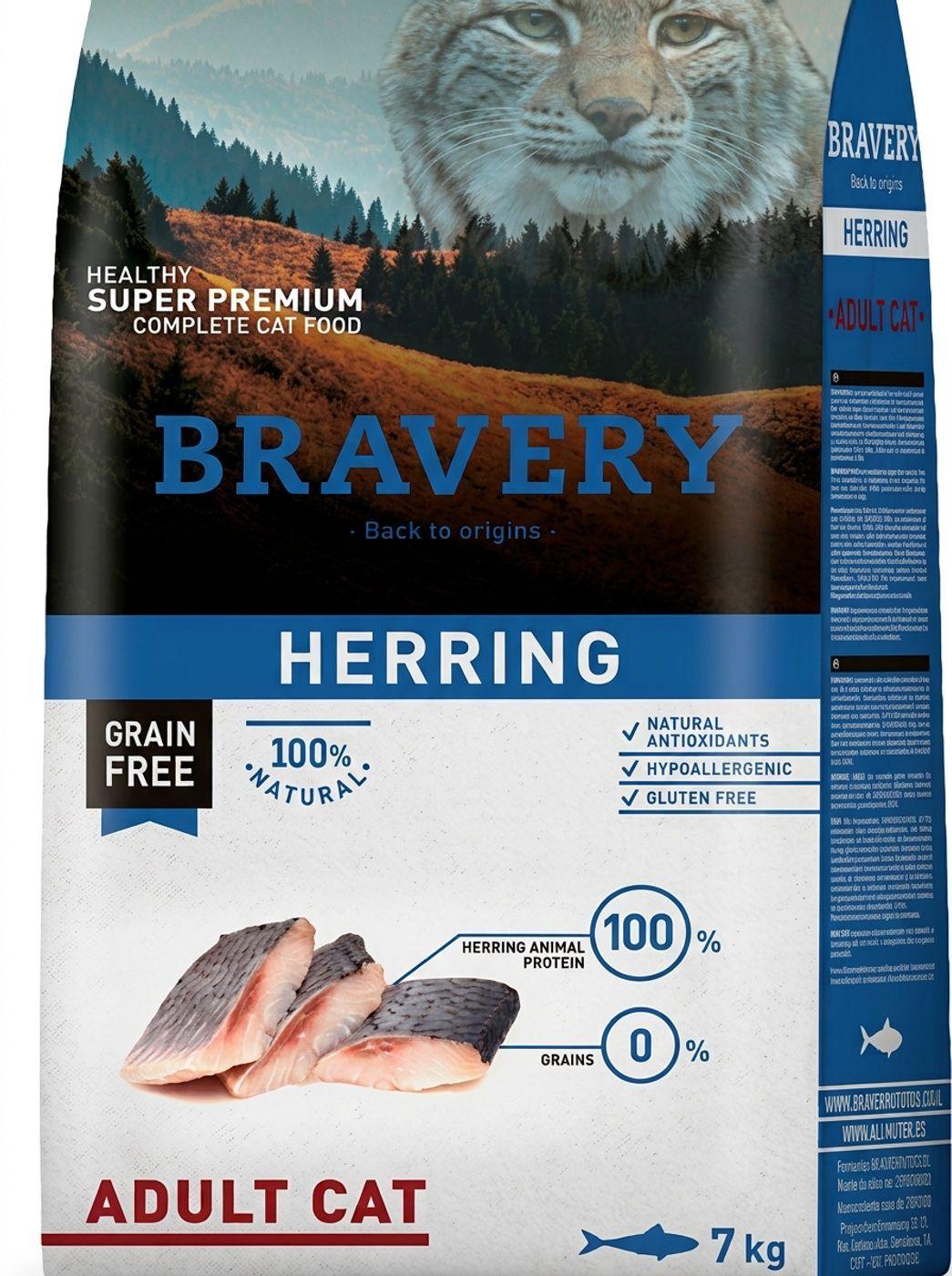 Bravery Herring Adult Cat 7kg-2