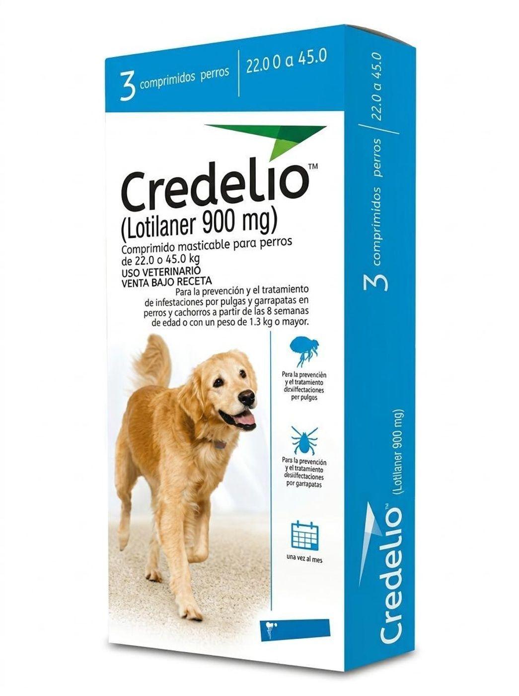 Credelio Perro 22 a 45 Kg x 3 comprimidos-0